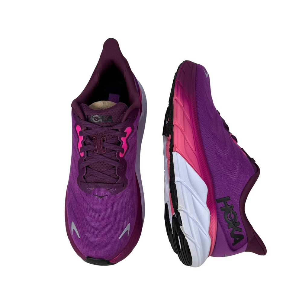 Hoka Arahi 6 Womens Running Shoes Size 9 B Grape Wine Beauty Berry 1123195 GWBY - Picture 13 of 13